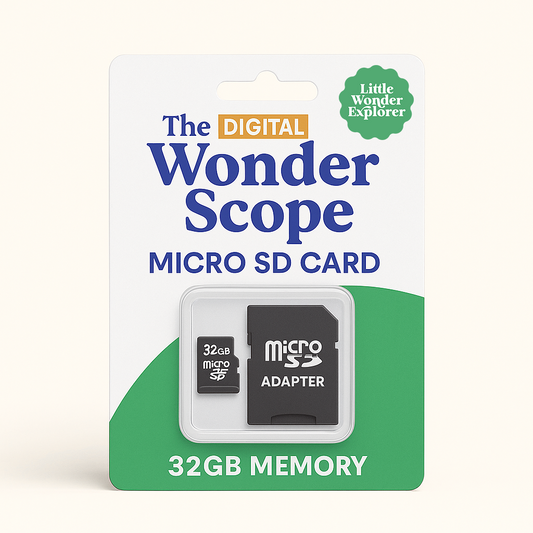 Digital WonderScope for Kids – Sd card 32gb made for the wonderscope